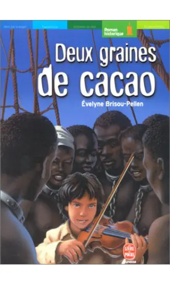 Deux graines de cacao ( Brisou )