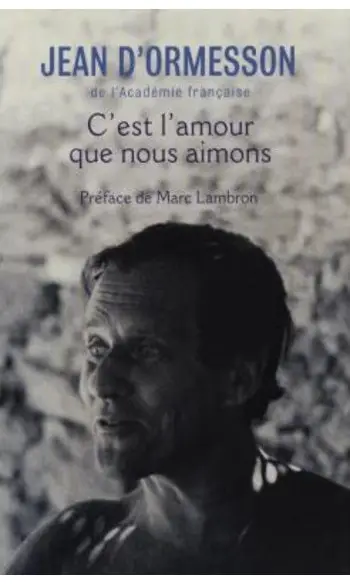 C'est l'amour que nous aimons (D'ORMESSO