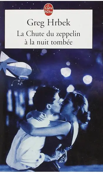 La Chute du zeppelin à la nuit tombée