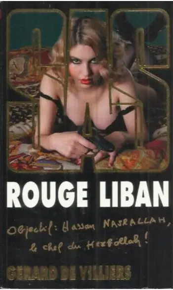 Rouge Liban ( Gérard de Villiers )