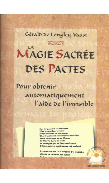 La magie sacrée des pactes ( Longley-Vaa
