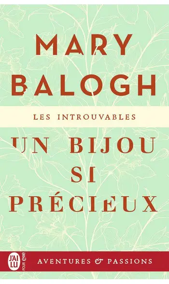 Un bijou si précieux ( Mary Balogh )