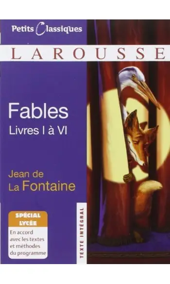 Fables : Livres I à VI de Jean de La Fon